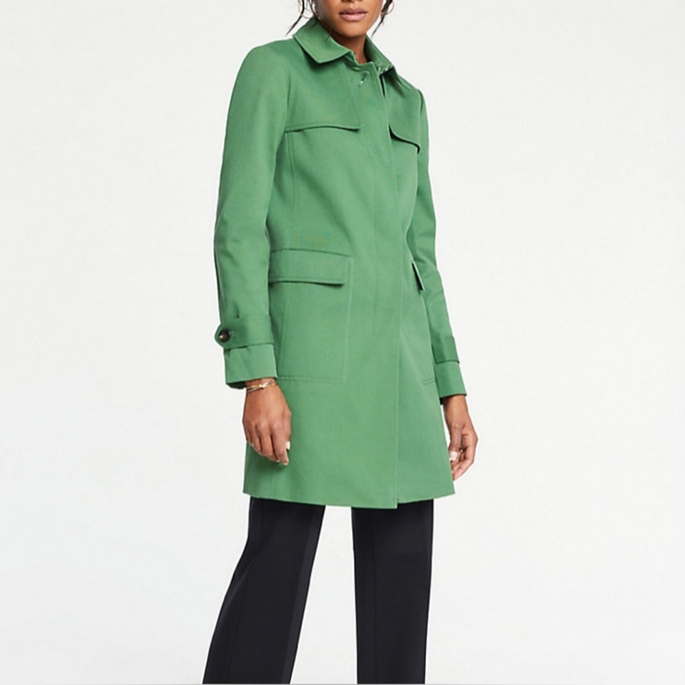Green Trench Coat